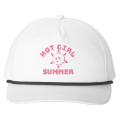 Snapback Five-Panel Rope Hat