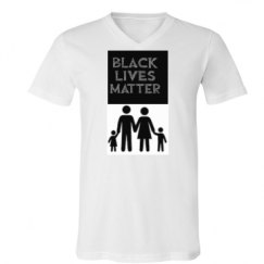 Unisex V-Neck Jersey Tee