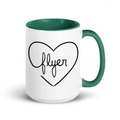 15oz Ceramic Mug with Color Inside