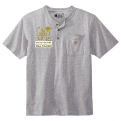 Unisex Carhartt Henley Tee 
