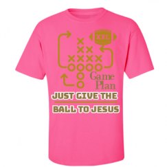 Unisex Ultra Cotton Safety Neon Crewneck Tee