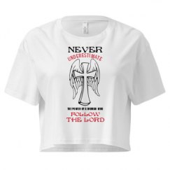 Ladies Festival Cali Crop Top Tee