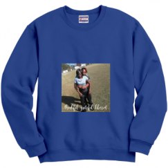 Unisex Film and Foil Crewneck Sweatshirt