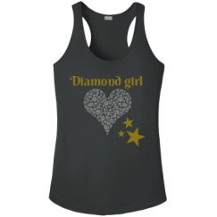 Ladies Athletic Performance Racerback Tank