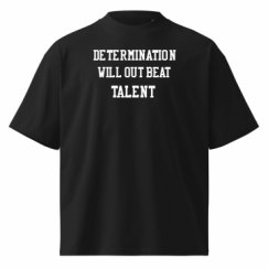 Unisex Organic Oversized High Neck T-Shirt