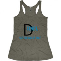 Ladies Slim Fit Super Soft Racerback Triblend Tank