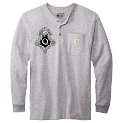 Unisex Carhartt Long Sleeve Henley Tee