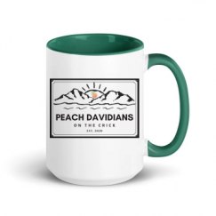 15oz Ceramic Mug with Color Inside