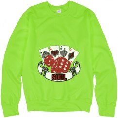 Unisex Neon Crewneck Sweatshirt