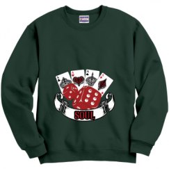 Unisex Film and Foil Crewneck Sweatshirt