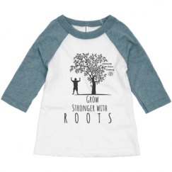 Toddler 3/4 Sleeve Raglan Tee