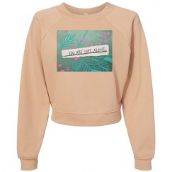 Women's Raglan Pullover Fleece