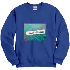 Unisex Film and Foil Crewneck Sweatshirt
