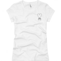Ladies Slim Fit Basic Promo Jersey Tee