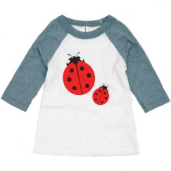 Toddler 3/4 Sleeve Raglan Tee