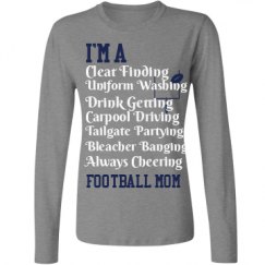 Ladies Relaxed Fit Basic Long Sleeve Tee