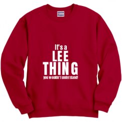 Unisex Film and Foil Crewneck Sweatshirt