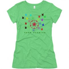 Ladies Slim Fit Super Soft Triblend Tee