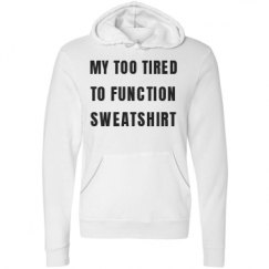 Unisex Fleece Pullover Midweight Hoodie