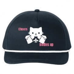 Snapback Five-Panel Rope Hat