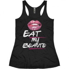 Ladies Slim Fit Super Soft Racerback Triblend Tank