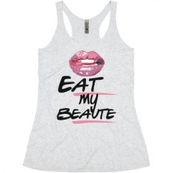 Ladies Slim Fit Super Soft Racerback Triblend Tank