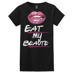Eat my Beaute Tee-black