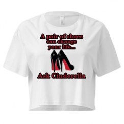 Ladies Festival Cali Crop Top Tee