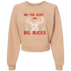 Women's Raglan Pullover Fleece