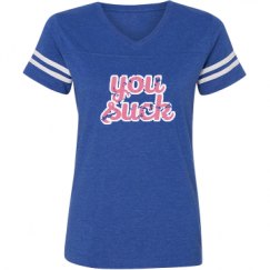 Ladies Relaxed Fit Vintage Sports Tee