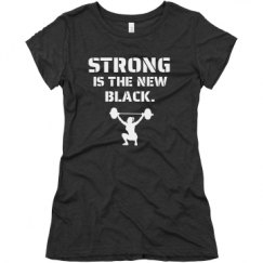 Ladies Slim Fit Super Soft Triblend Tee