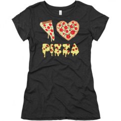 Ladies Slim Fit Super Soft Triblend Tee