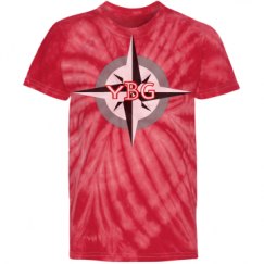 Youth Tie-Dye Cyclone Pinwheel Tee