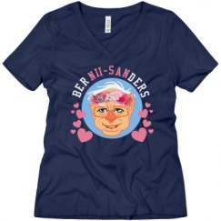 Ladies Relaxed Fit V-Neck Tee