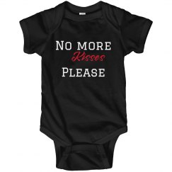 Kisses Onesie BLK