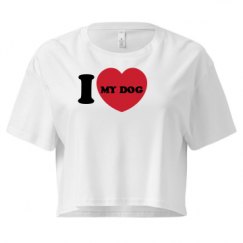 Ladies Festival Cali Crop Top Tee