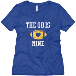 Ladies Relaxed Fit V-Neck Tee