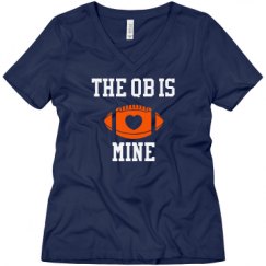 Ladies Relaxed Fit V-Neck Tee