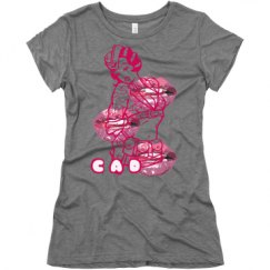 Ladies Slim Fit Super Soft Triblend Tee
