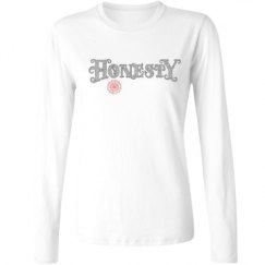Ladies Relaxed Fit Basic Long Sleeve Tee