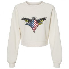 Women's Raglan Pullover Fleece