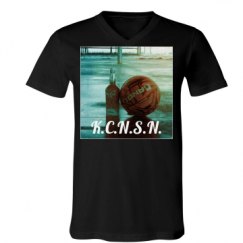 Unisex V-Neck Jersey Tee