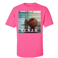 Unisex Ultra Cotton Safety Neon Crewneck Tee