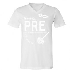 Unisex V-Neck Jersey Tee