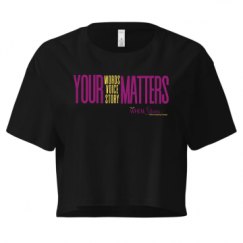 Ladies Festival Cali Crop Top Tee