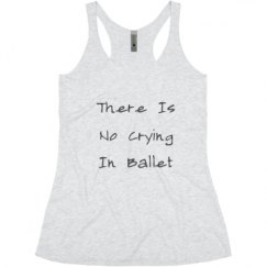 Ladies Slim Fit Super Soft Racerback Triblend Tank