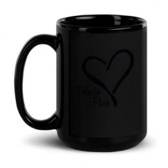 15oz Black Glossy Mug
