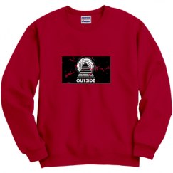 Unisex Film and Foil Crewneck Sweatshirt