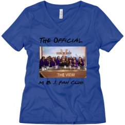 Ladies Relaxed Fit V-Neck Tee