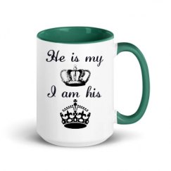 15oz Ceramic Mug with Color Inside